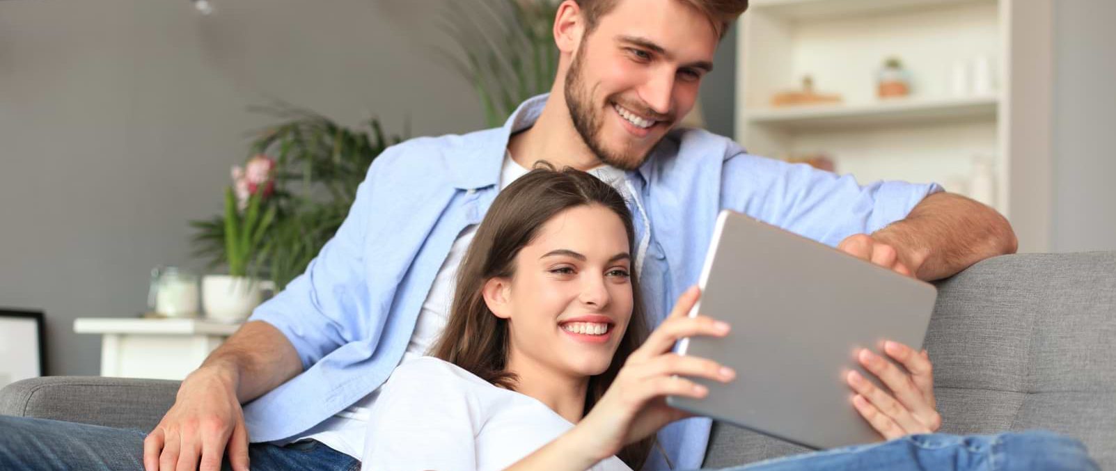 Glatt par vid surfplatta lånar online